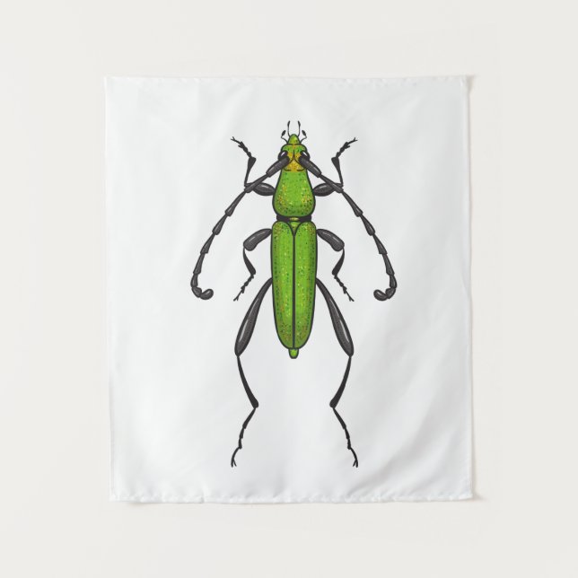 Tenture Green beetle (Devant)