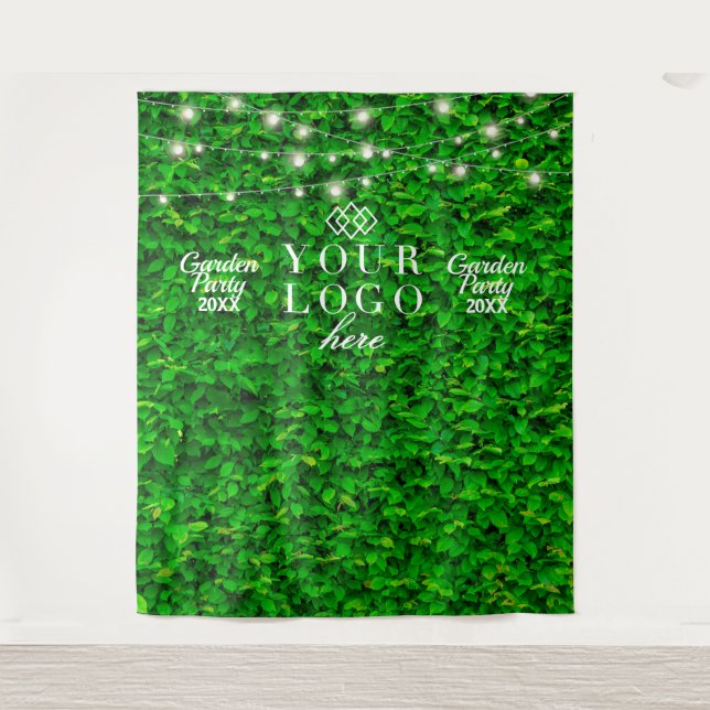 Tenture Green Wall Twinklit Feux arrière-plan (Devant)