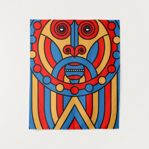 Tenture Guerrier tribal africain