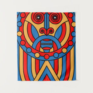 Tenture Guerrier tribal africain