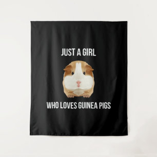 Tenture Guinéen Cochon Juste Une Fille Aime La Roue