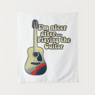 Tenture guitare positive pour les amateurs de guitare