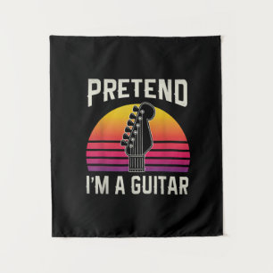 Tenture Guitarist Pretend I Am A Guitar Birthday