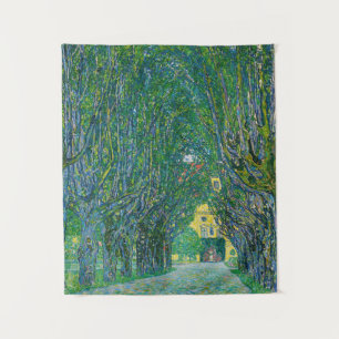 Tenture Gustav Klimt - Avenue dans le parc Schloss Kammer