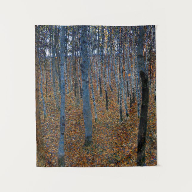 Tenture Gustav Klimt - Beech Grove I (Devant)
