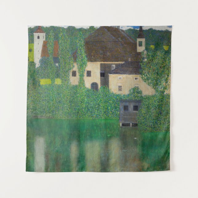 Tenture Gustav Klimt - Château aquatique (Devant)