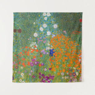 Tenture Gustav Klimt - Jardin des fleurs