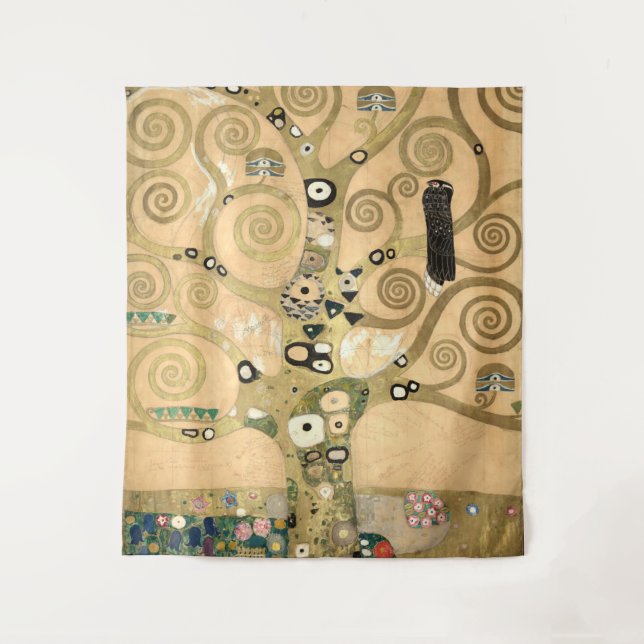 Tenture Gustav Klimt - L'Arbre de Vie, La Frieze Stoclet (Devant)