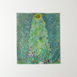 Tenture Gustav Klimt - Le tournesol<br><div class="desc">Le tournesol - Gustav Klimt,  Huile sur toile,  1907</div>