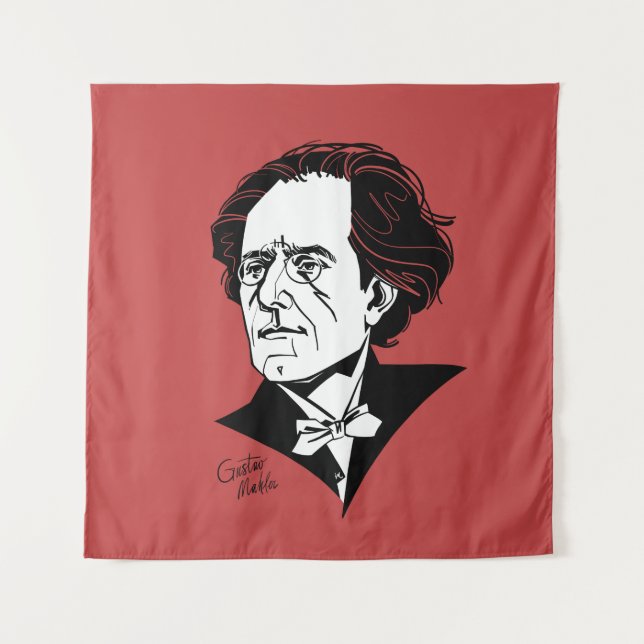 Tenture Gustav Mahler (Devant)