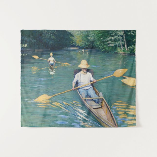 Tenture Gustave Caillebotte - Esquisse sur l'Yerres (Devant (Horizontal))