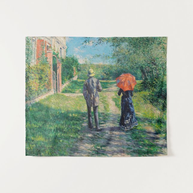 Tenture Gustave Caillebotte - Le Chemin montant (Devant (Horizontal))