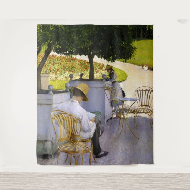 Tenture Gustave Caillebotte - Les Orangers (Devant)