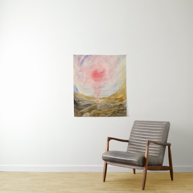 Tenture Gusten in the Underworld par Hilma af Klint (En situation)