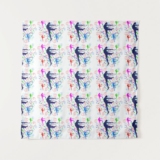 Tenture Gymnastique artistique (Devant)