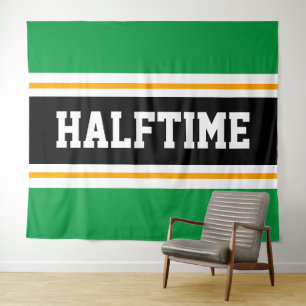 Tenture HALFTIME Fun Athletic Vert clair Bright Black Stri