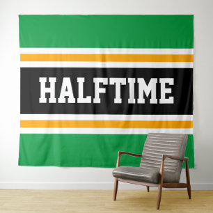 Tenture HALFTIME Gras Sportage Vert clair Gris Noir