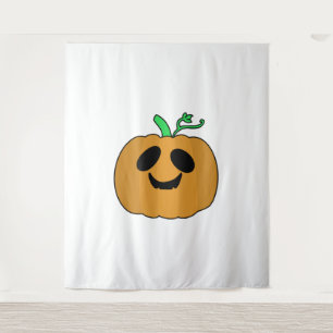 Tenture Halloween Citrouille effrayant V2