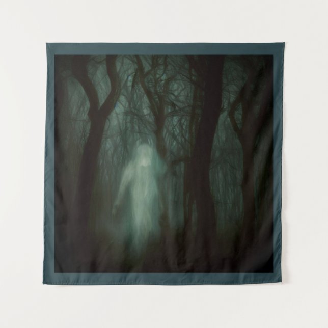 Tenture Halloween - Forêt hantée 1 (Devant)