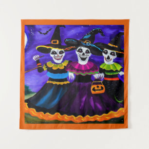 Tenture Halloween - Sorcières 2