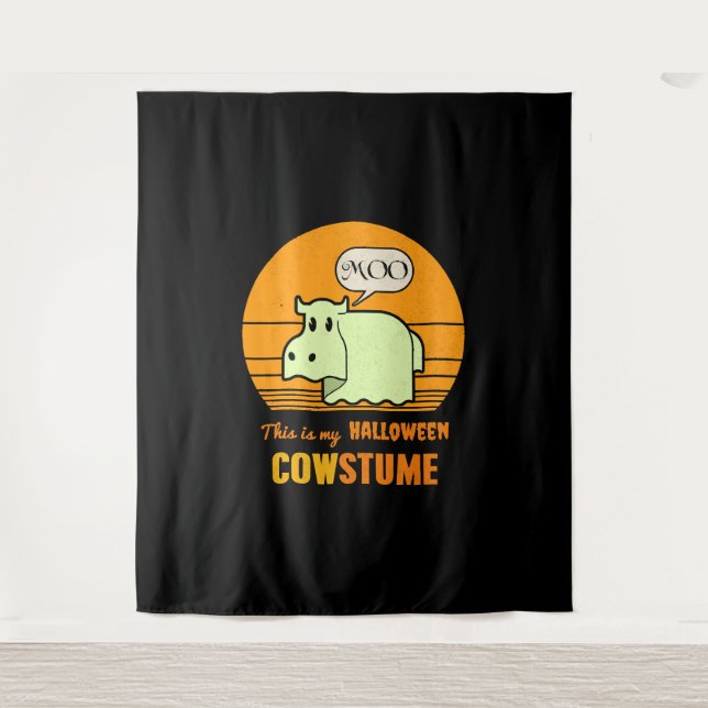 Tenture Halloween - Voici mon costume d'Halloween (Devant)