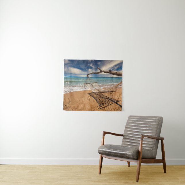 Tenture Hamac sur le rivage (En situation (horizontale))