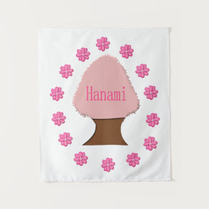 Tenture Hanami Cerisier japonais