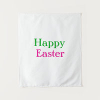 Happy easter boho vert rose enfants ajouter nom ti