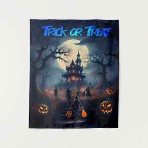 Tenture Happy Halloween Haunted Trick of Traiters