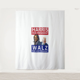 Tenture Harris Pour Président Walz Pour Vice-Président Kam