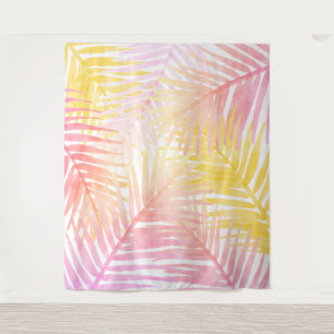 Tenture Hawaiian Tropical Palm Feuille Party Contexte