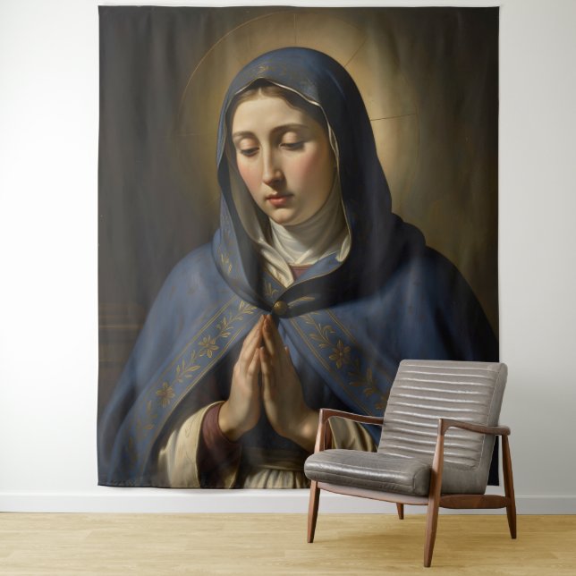 Tenture Heilige Mutter Gottes – Göttliche Liebe & Schutz´4 (En situation)