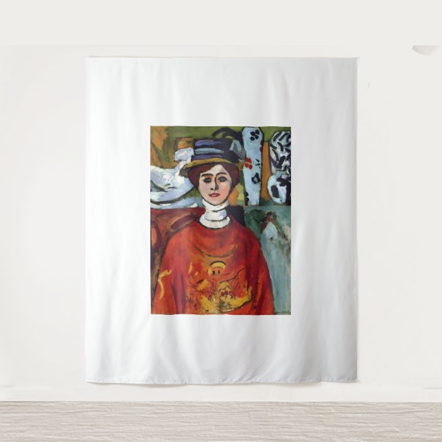 Tenture Henri Matisse art style (Devant)