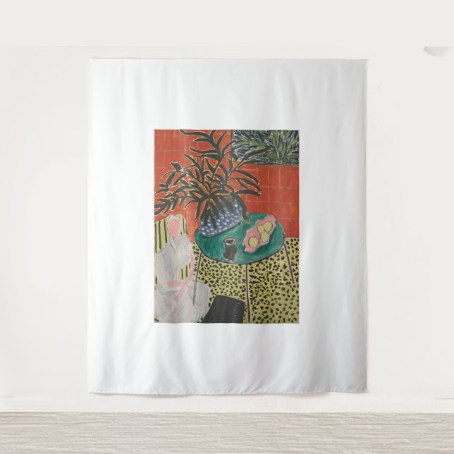 Tenture Henri Matisse art work (Devant)