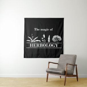 Tenture Herboristerie herborisme herboriste