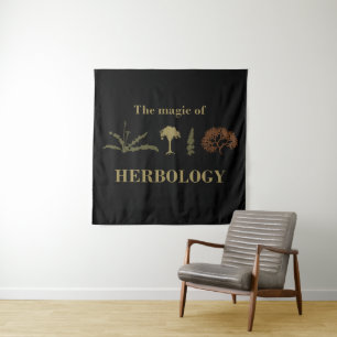 Tenture Herboristerie herborisme herboriste