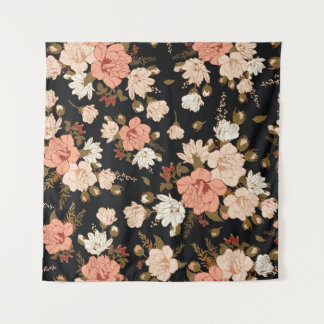 Tenture Hibiscus Floral : Conception Motif transparente