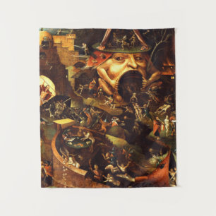 Tenture Hieronymus Bosch Christ dans Limbo
