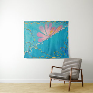 Tenture Hilma af Klint Amour Vintage Abstrait - Eros I