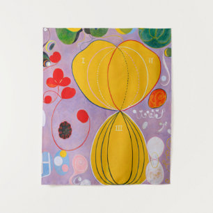 Tenture Hilma af Klint - Le dix plus grand n° 7