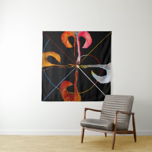 Tenture Hilma af Klint - Le Swan No 7