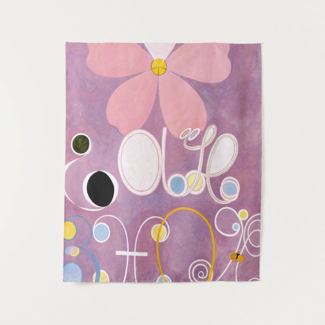 Tenture Hilma af Klint - Les dix plus grands n° 5 (Devant)