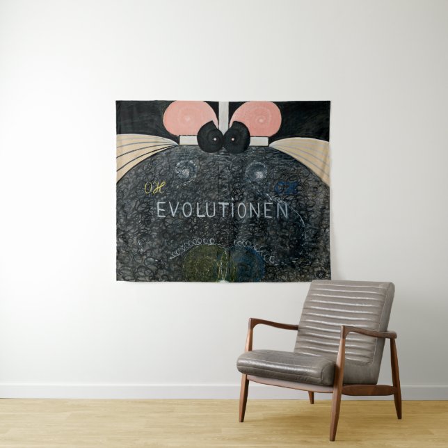 Tenture Hilma af Klint - L'évolution, 7 (En situation (horizontale))