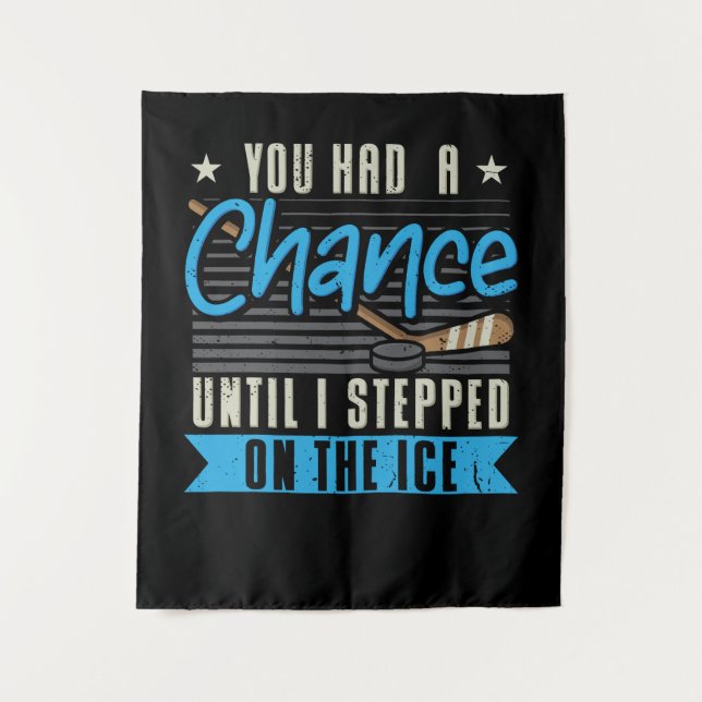 Tenture Hockey sur glace (Devant)