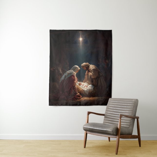 Tenture Holy Family Tapestry (En situation)