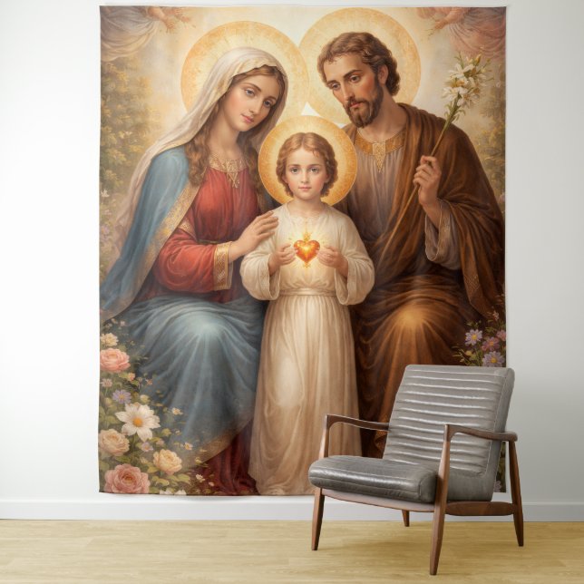 Tenture Holy Mother of God – Divine Love & Protection´10 (En situation)