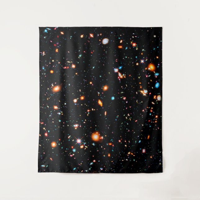 Tenture Hubble Extreme Deep Field grand (Devant)