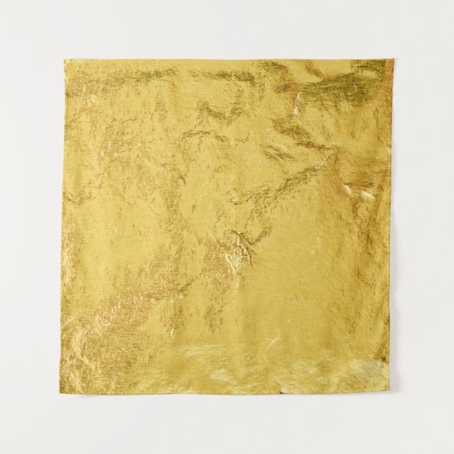 Tenture Huile d'or : Texture Abstraite brillante (Devant)