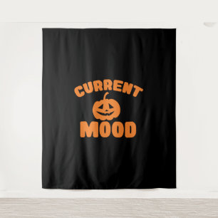 Tenture Humeur actuelle humeur drôle citrouille halloween