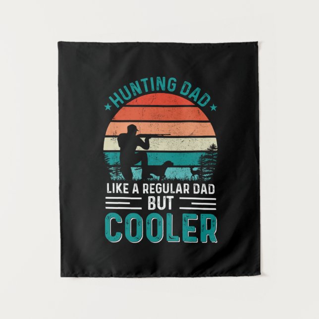 Tenture Hunting Dad (Devant)